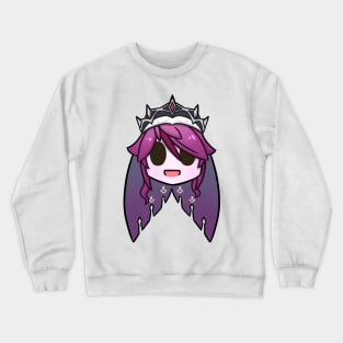 Genshin Impact Rosaria chibi head Crewneck Sweatshirt